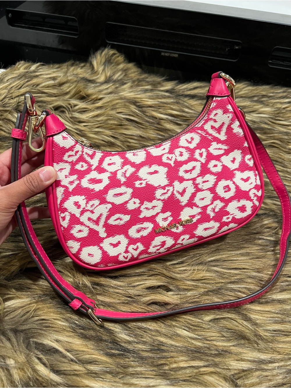 Michael Kors Cora Medium Zip Pouchette